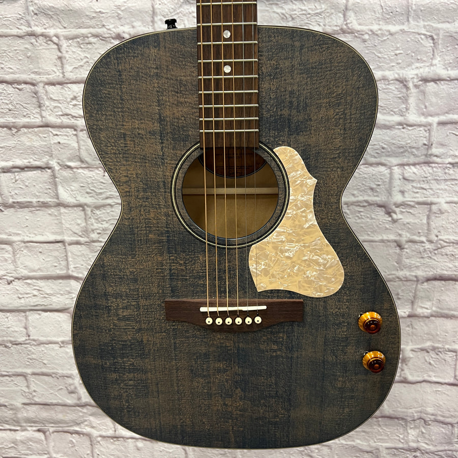 Art & Lutherie Legacy Denim Blue Q Discrete Acoustic Guitar
