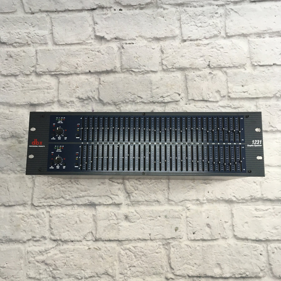 DBX 1231 Dual Channel 31-Band Rack EQ