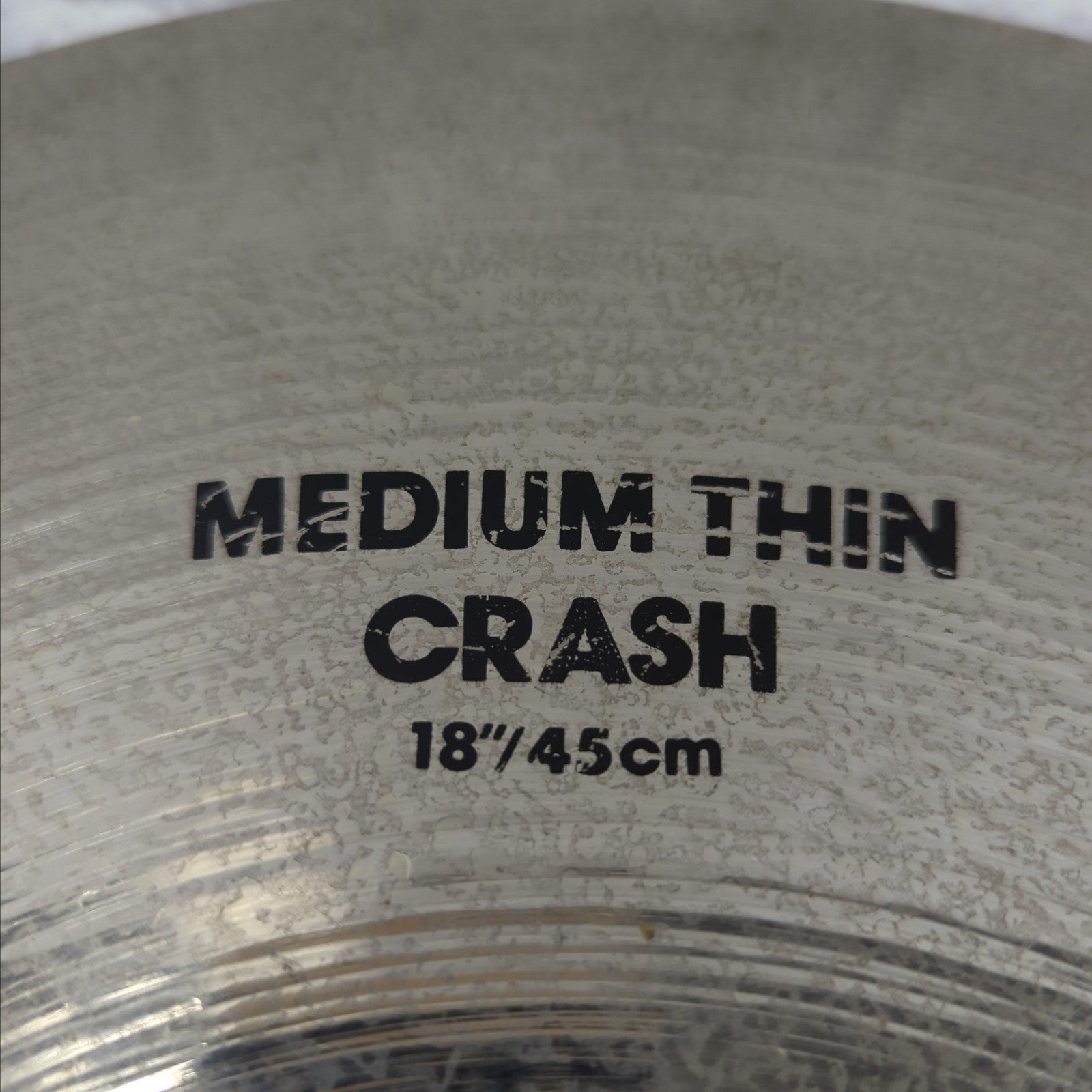 Zildjian 18" Medium Thin Crash Platinum Crash Cymbal