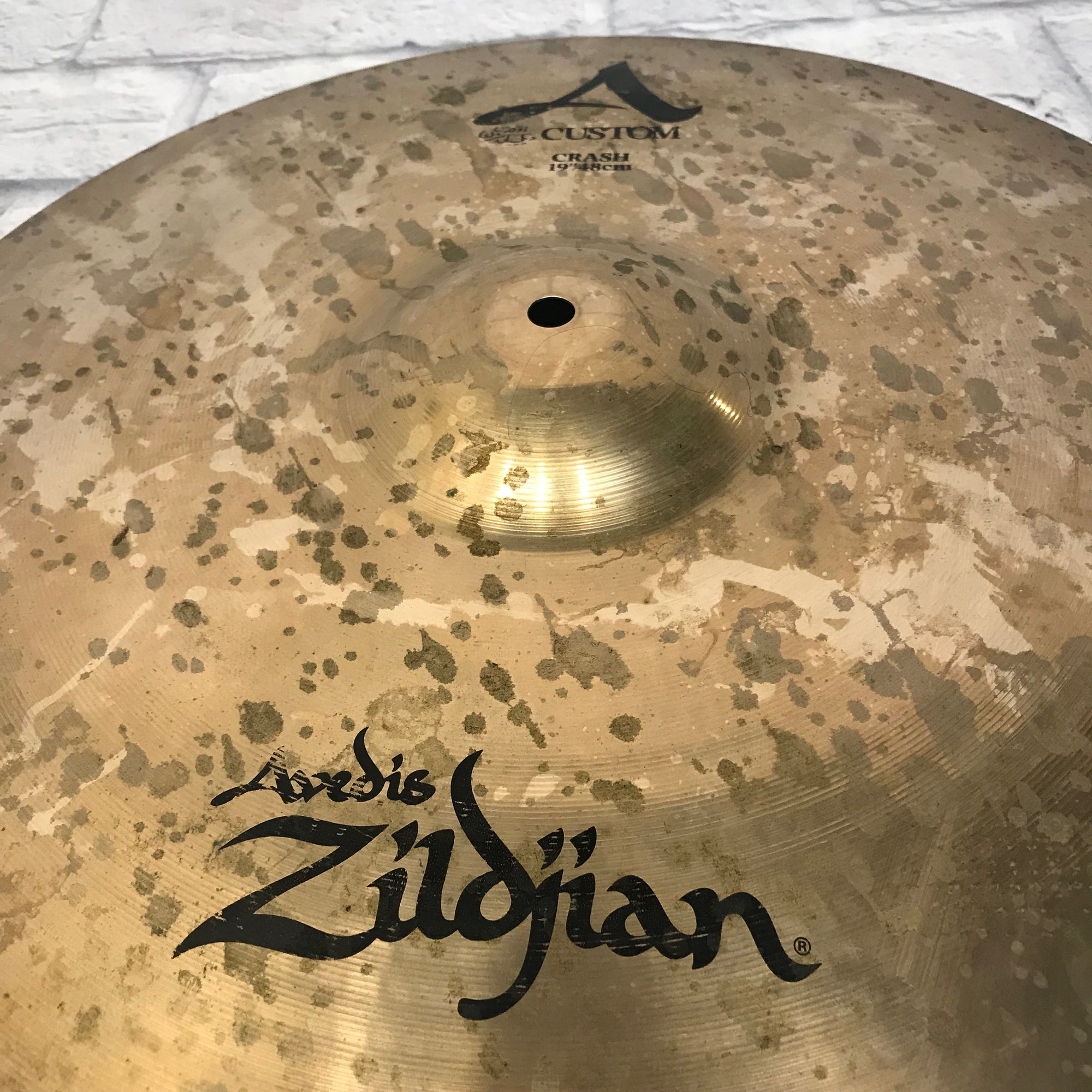 Zildjian A Custom 19in Crash with Crack