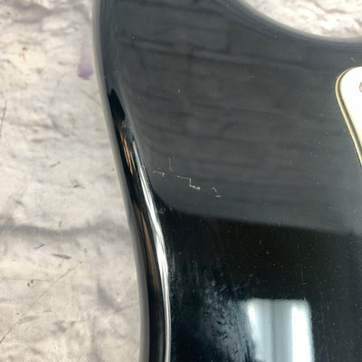 Starcaster Black Electric Guitar Body