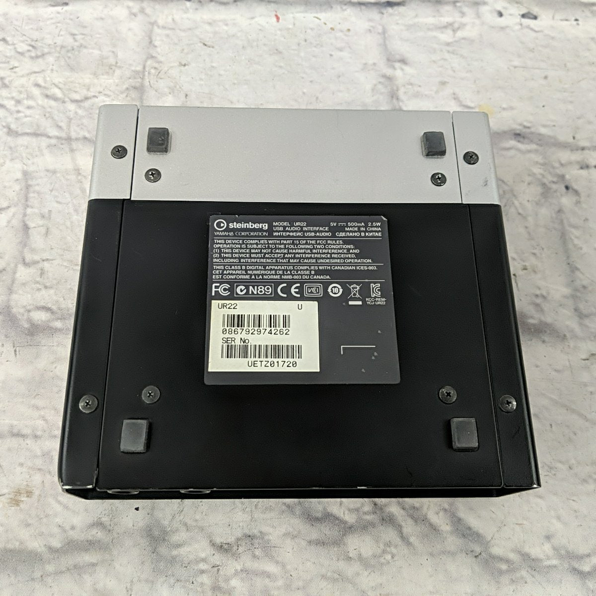 Steinberg UR22 Interface w/ USB Cable