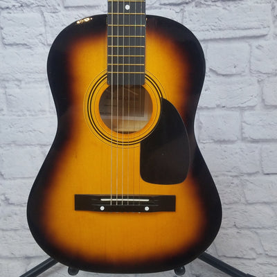 Asheville WE34SB 3/4 Size Acoustic Guitar Sunburst