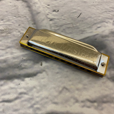 Suzuki Folkmaster 10 Hole Diatonic Harmonica - D