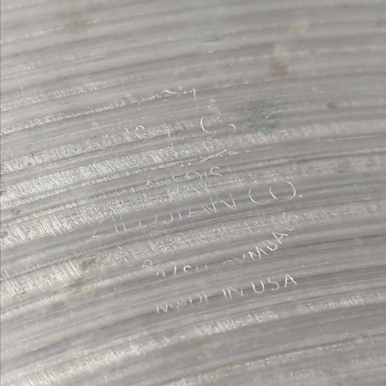 Zildjian Medium Ride 20" 51cm Ride Cymbal 2350g 1981-1992 (“CO.” Stamp)