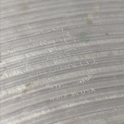 Zildjian Medium Ride 20" 51cm Ride Cymbal 2350g 1981-1992 (“CO.” Stamp)