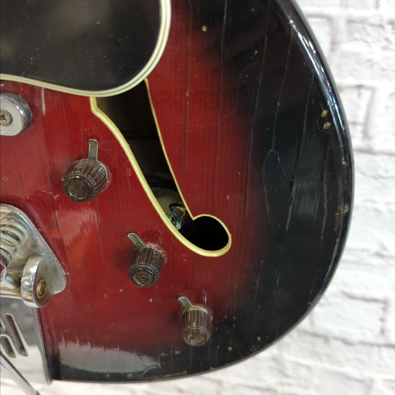Hofner Vintage 1960s 4600 Verithin Hollow Body Electric Guitar