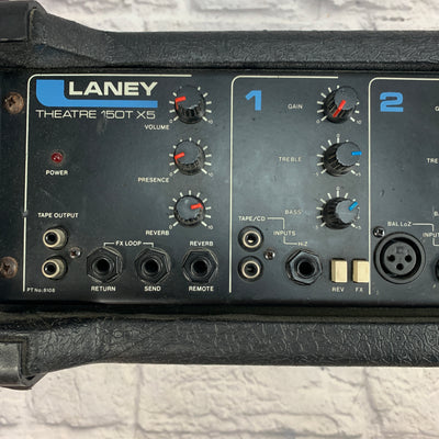 Laney Theatre 150T X5 Powered Mixer Scratchy Pots