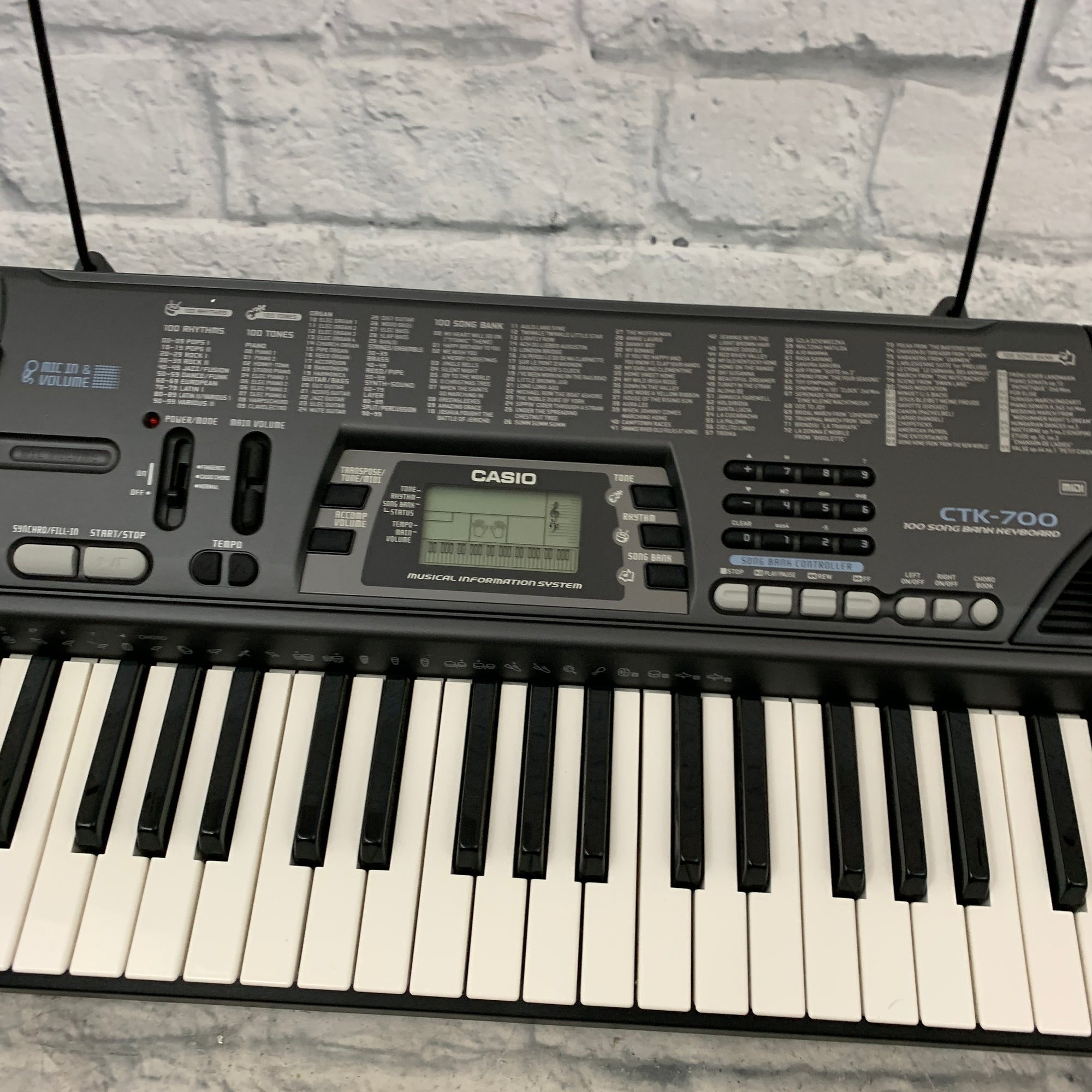 Casio CTK-700 Electronic Keyboard Piano