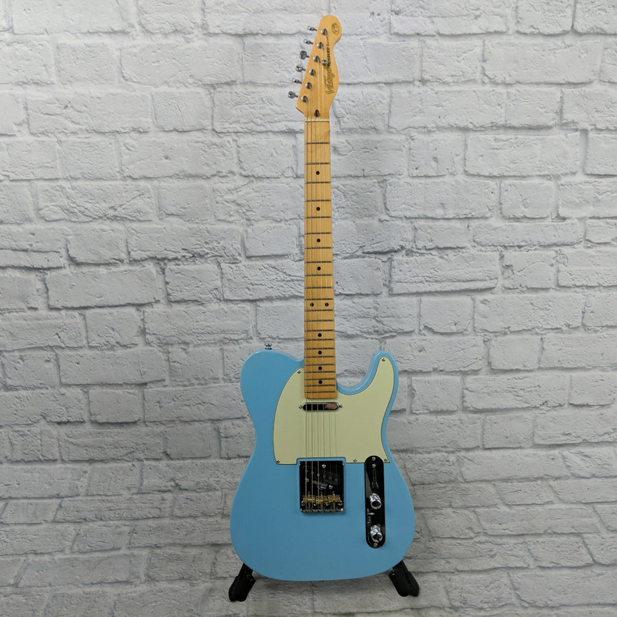 Vintage Reissued V75LB Laguna Blue Telecaster