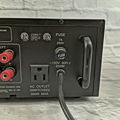 Radio Shack MP-250 Power Amp