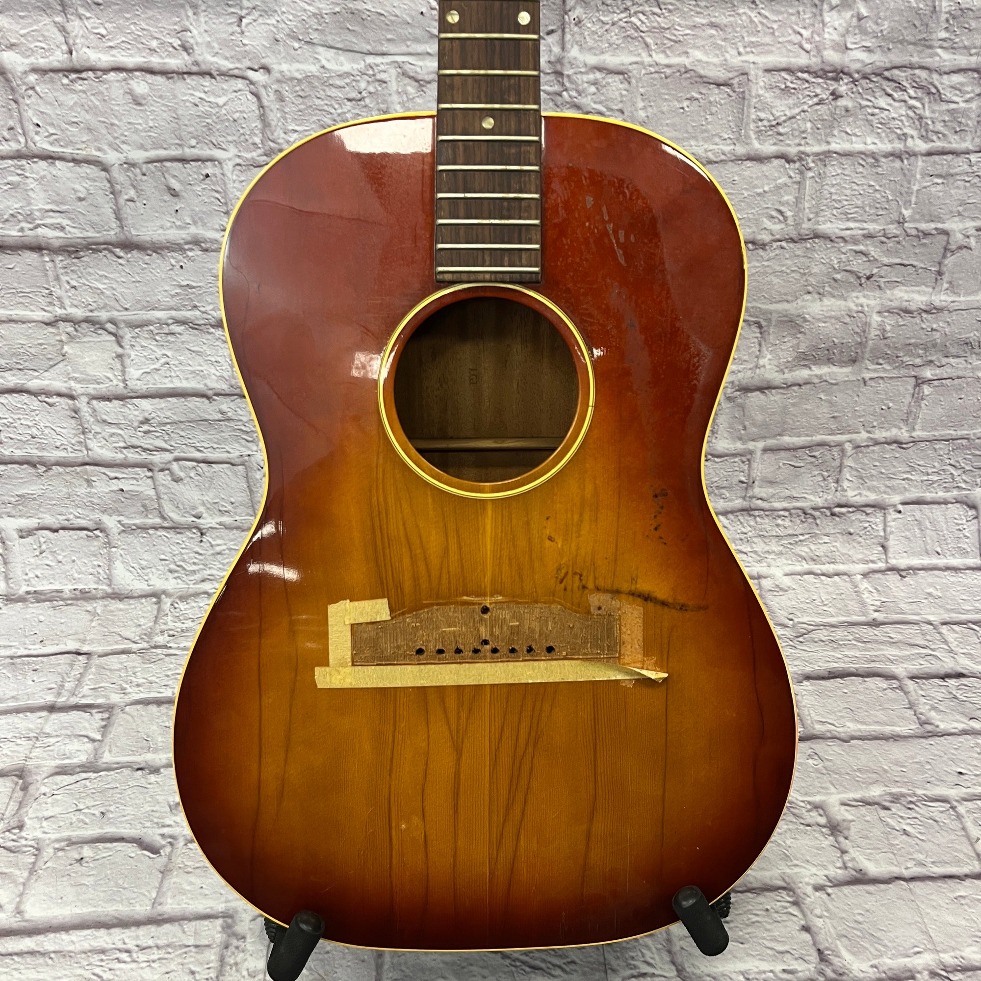 Gibson LG-1 LG1 Acoustic Guitar Vintage 1966 Missing Bridge