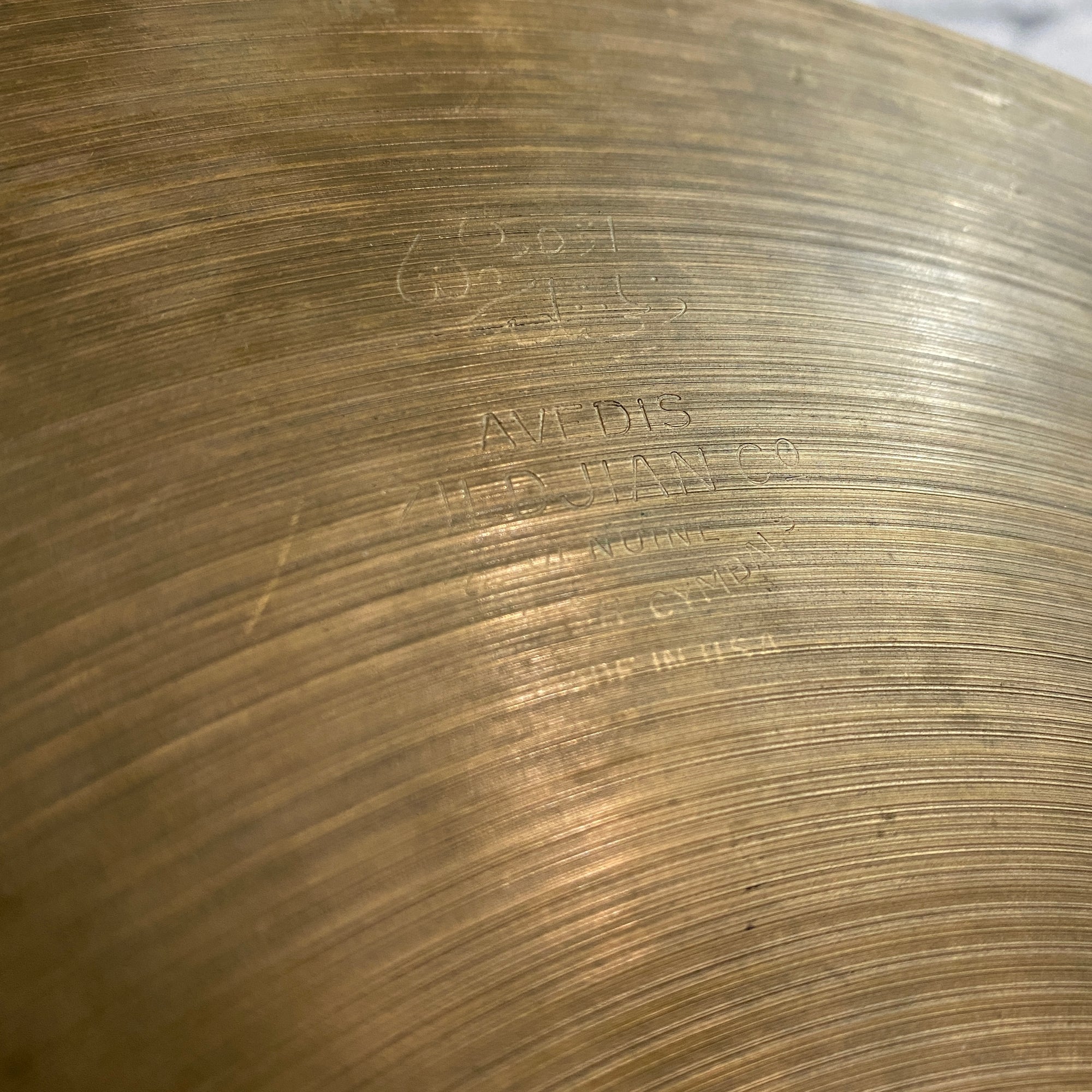 1960s Zildjian Avedis 14" Hi Hats