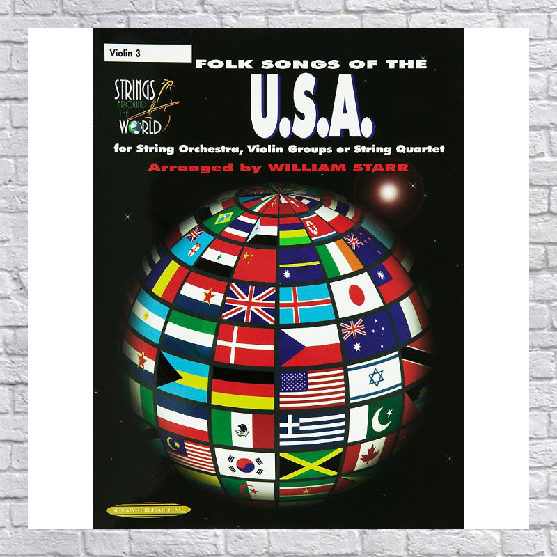 Alfred Folk Songs of the U.S.A for Violin 3