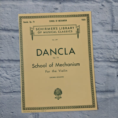 Dancla - School Of Mechanism for the Violin OP. 74