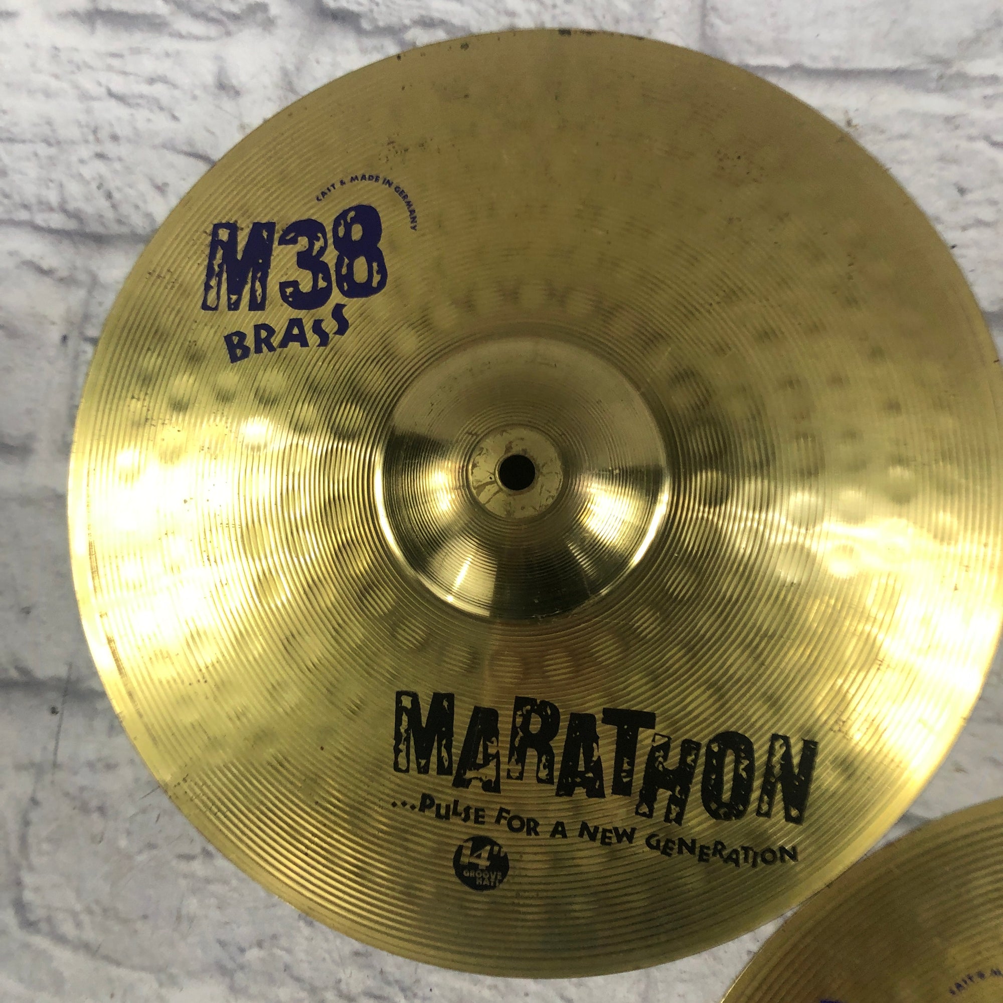 Meinl 14 M38 Hi Hat Cymbal Pair