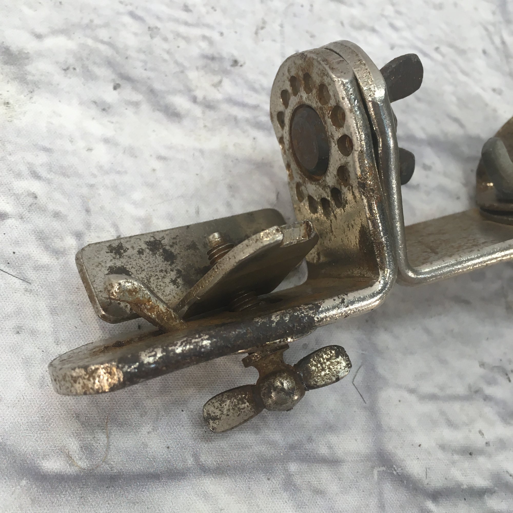 Vintage 30s Slingerland Radioking Tom Bracket Bass Drum Clip