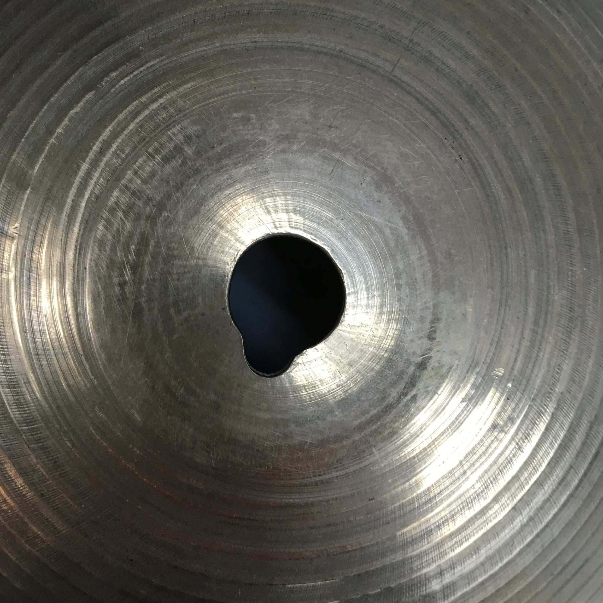 Vintage Zildjian 20 Ride Cymbal Keyholed