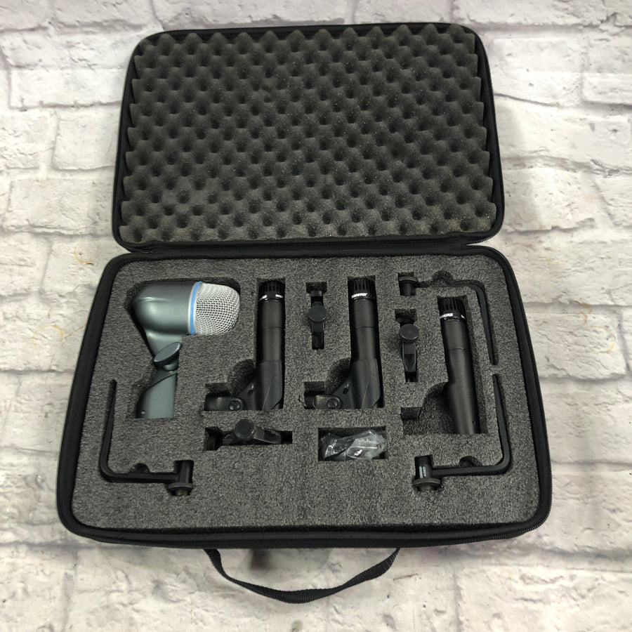 Shure DMK57-52 4pc Drum Microphone Set SM57 and Beta52a