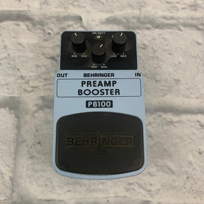 Behringer PB100 Preamp Booster Guitar Pedal