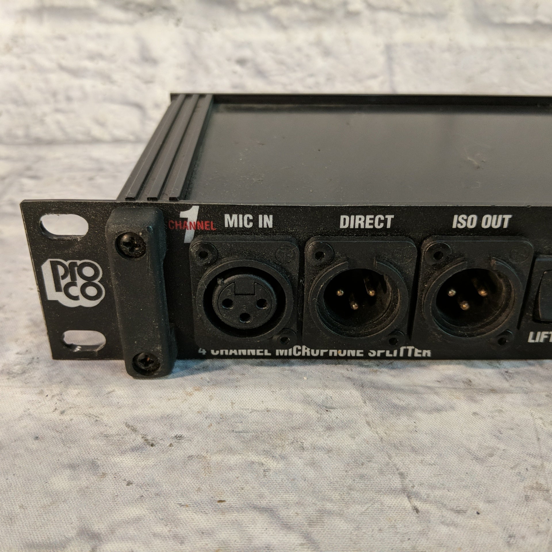 ProCo MS-42 Four Channel Transformer Isolated Mic Splitter