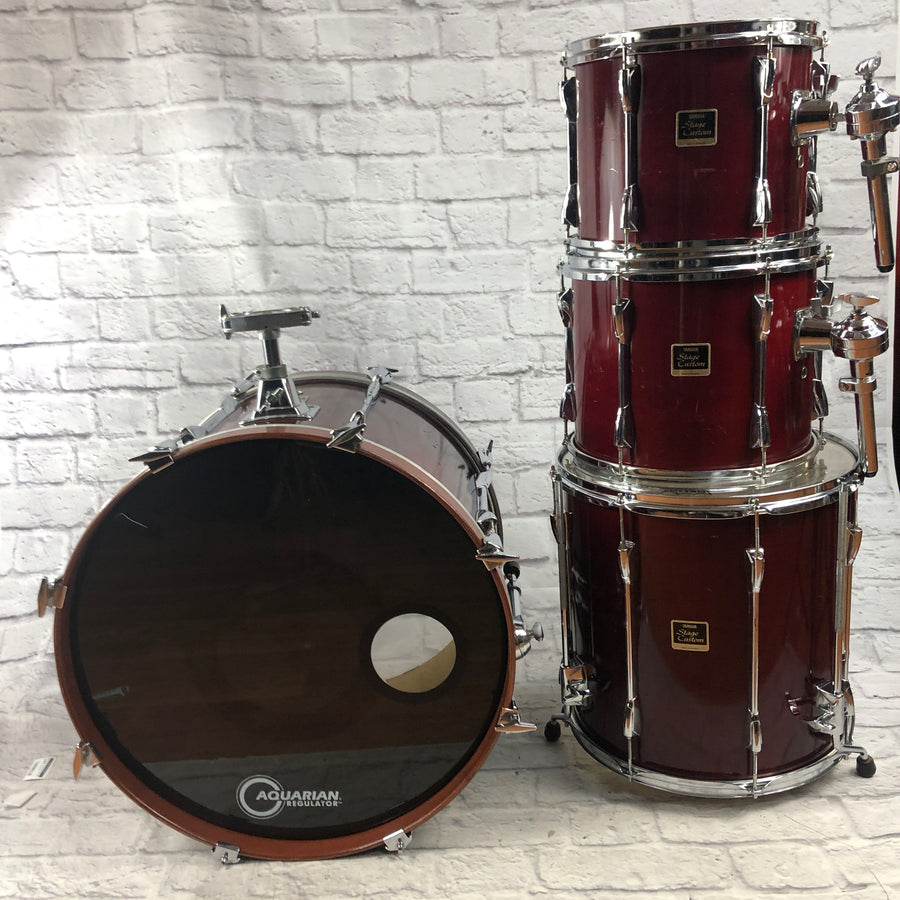 Yamaha Stage Custom  Drum Kit - Cranberry Red