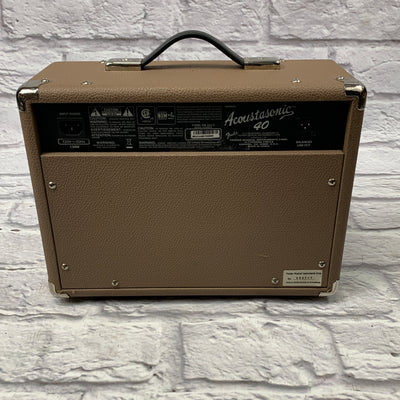 Fender Acoustisonic 40 Acoustic Combo Amp