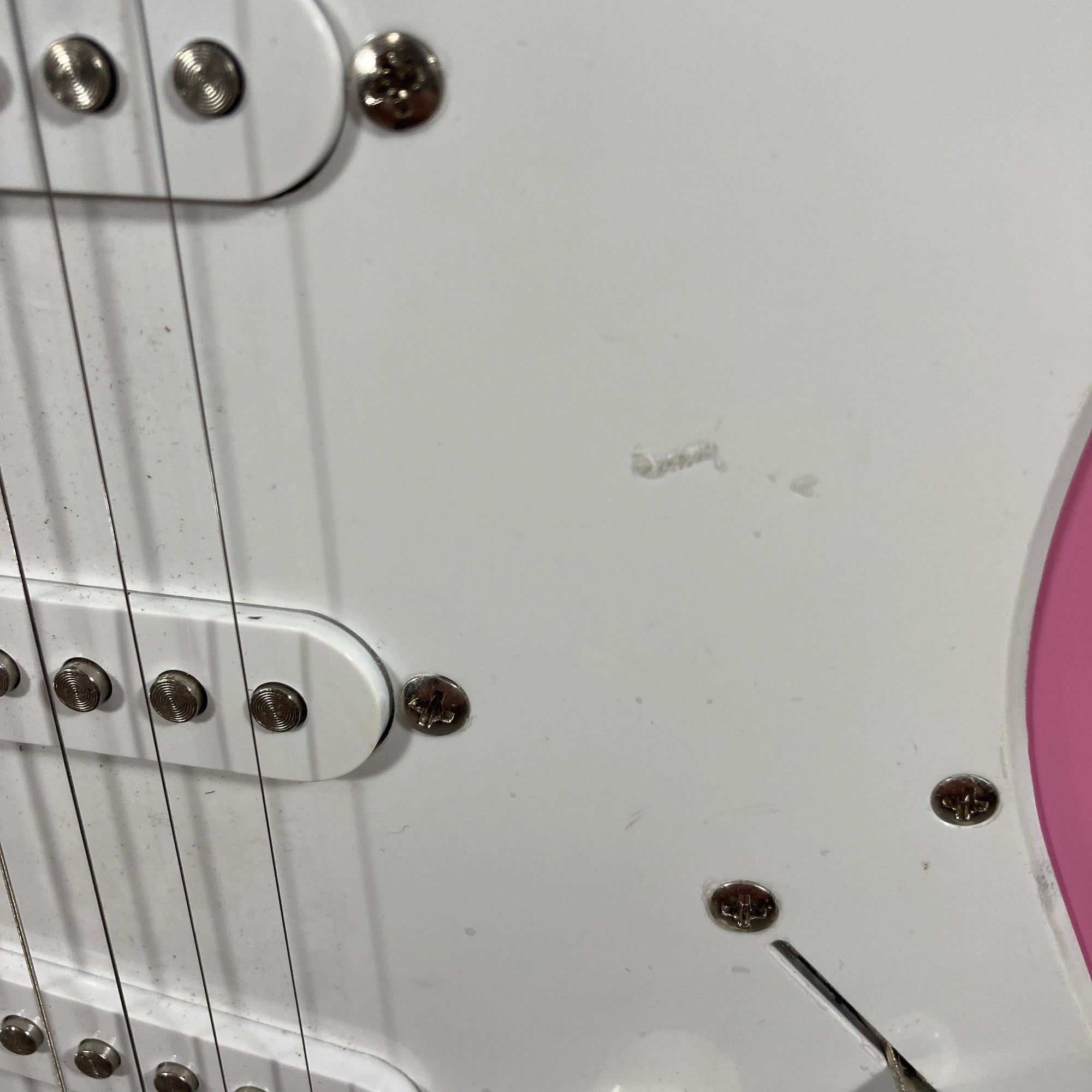 Squier Mini Pink Stratocaster Electric Guitar