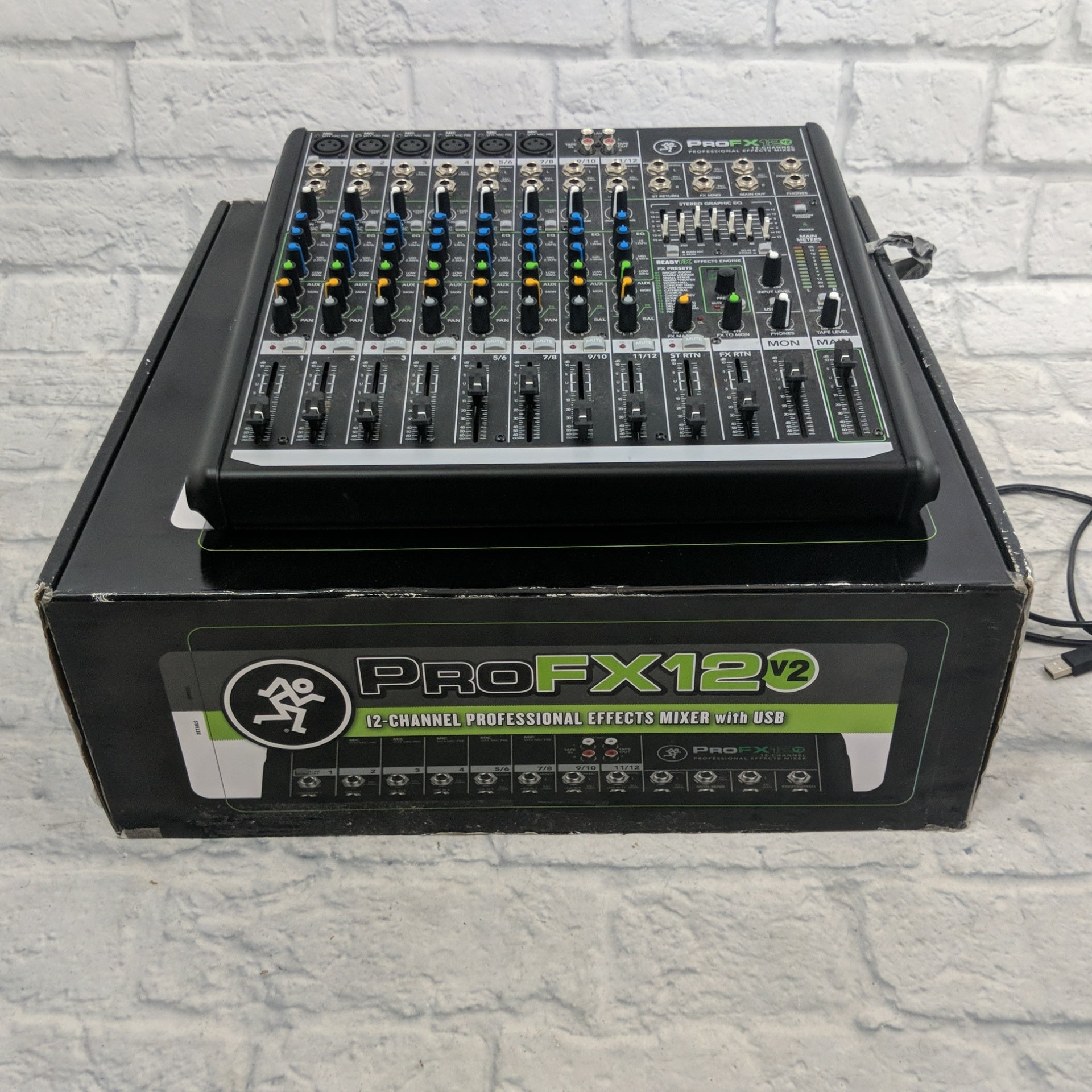 Mackie ProFX12v2 12-Channel Mixer with USB - Evolution Music