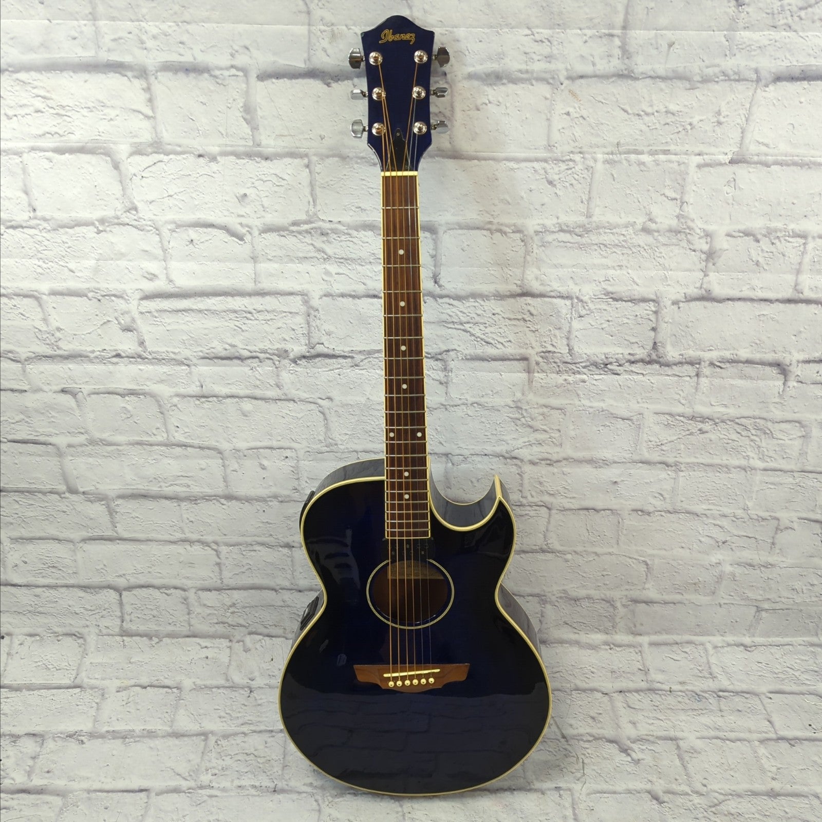 Ibanez JX70TBS Acoustic Electric Guitar - Trans Blue