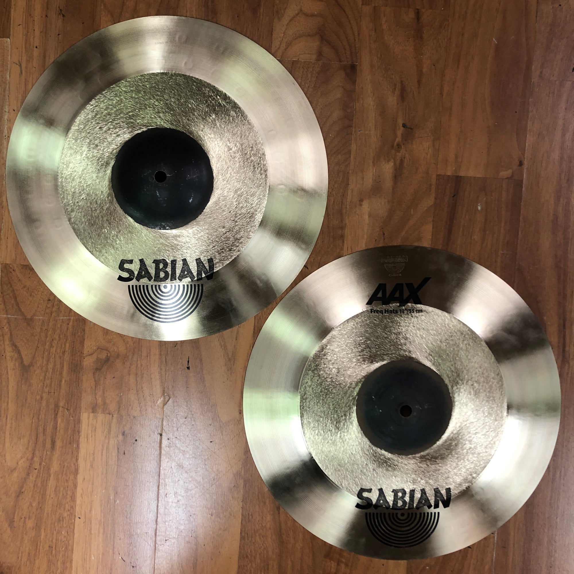 Sabian 14in AAX Freq Hi Hat Cymbal Pair