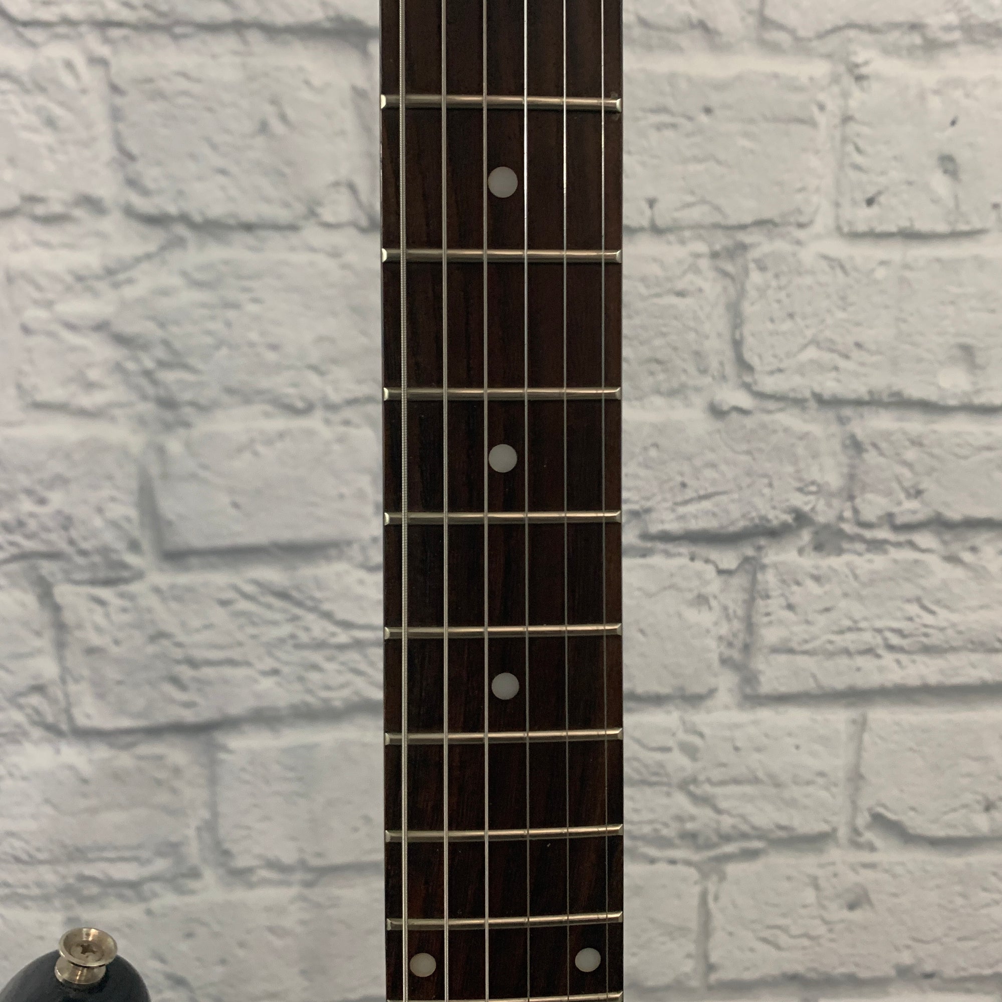 Unknown Strat-Style Electric Guitar - Black