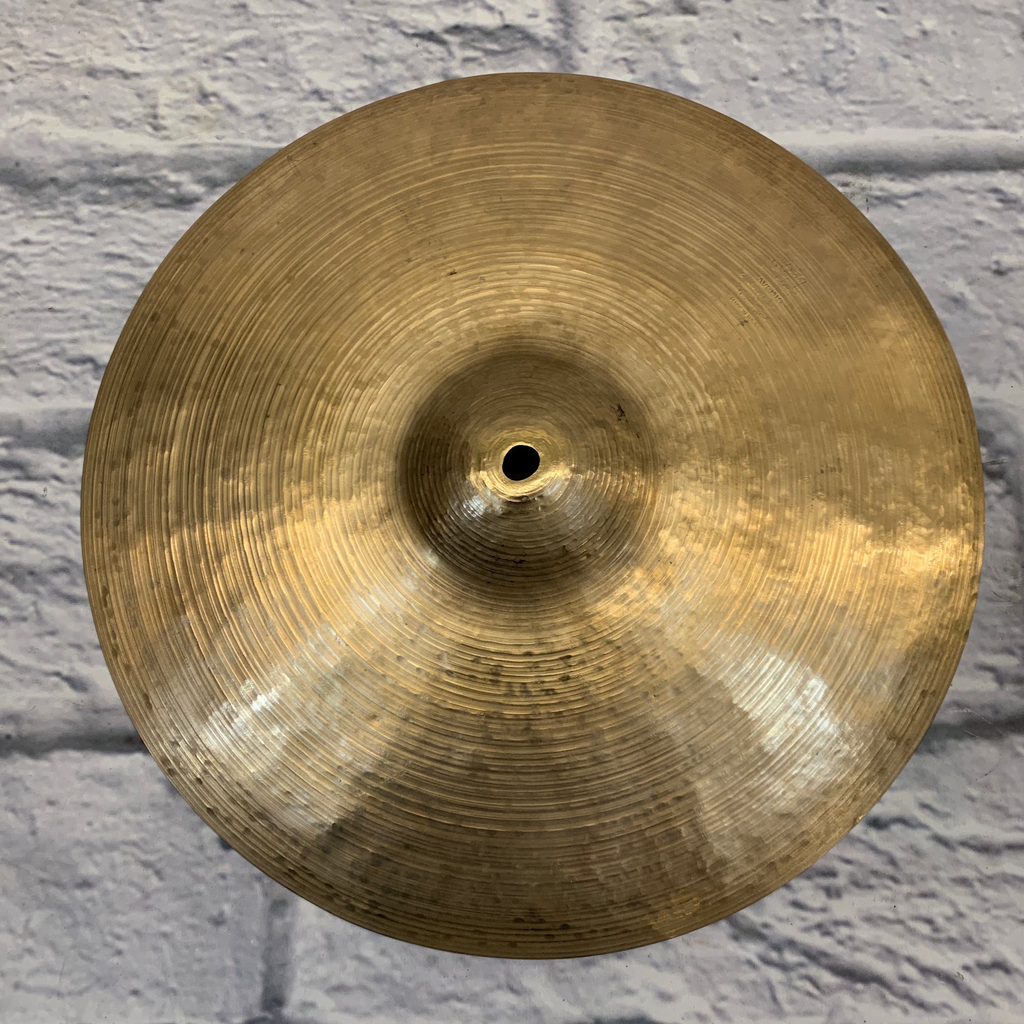 Zildjian Avedis 14in Hi Hat Cymbal Bottom 1960's