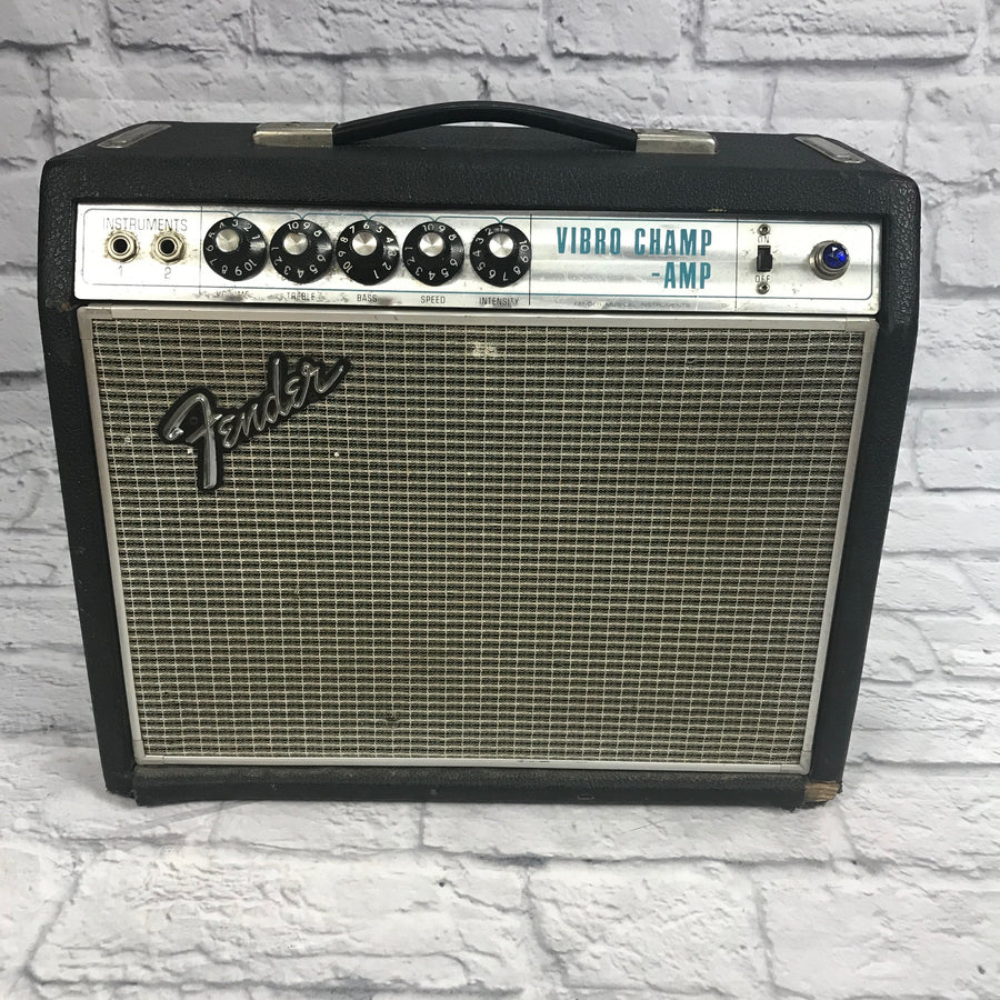 Vintage 1968 Fender Vibro-Champ Tube Guitar Amplifier