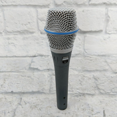 Shure Beta 87A Handheld Supercardioid Condenser Microphone