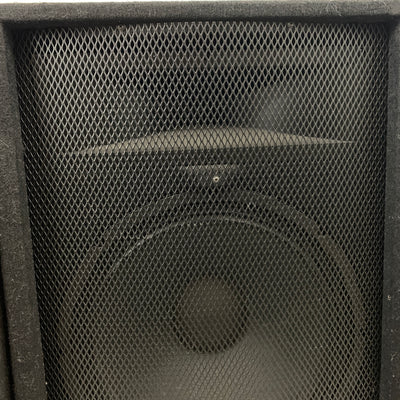 Phonic S715 Pair 15" 8ohm 2-Way Wedge Speakers Stage / Floor
