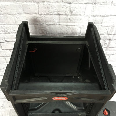 SKB R1010 8U Rack with Slant Mixer Top