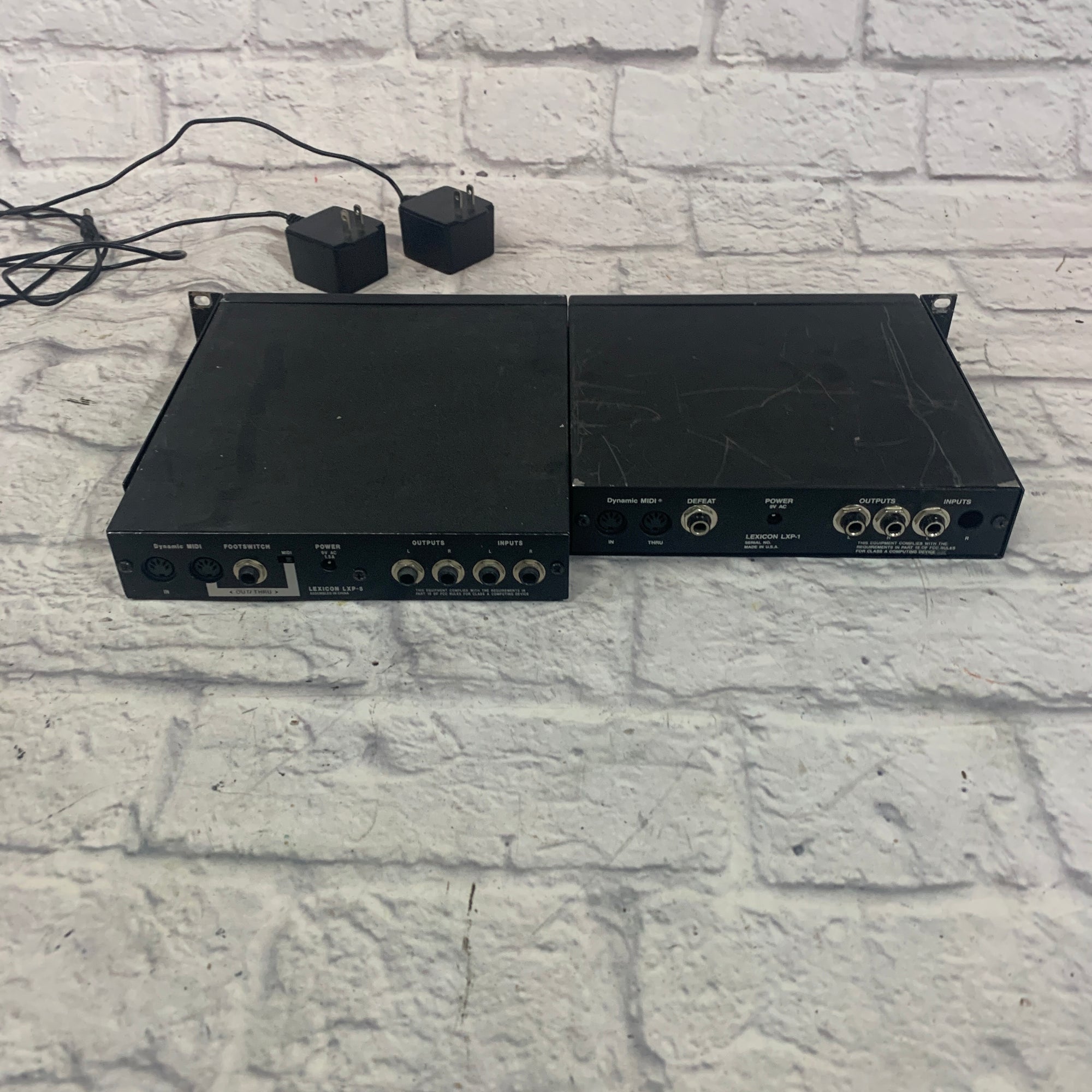 Lexicon LXP-1& LXP-5 rack unit.