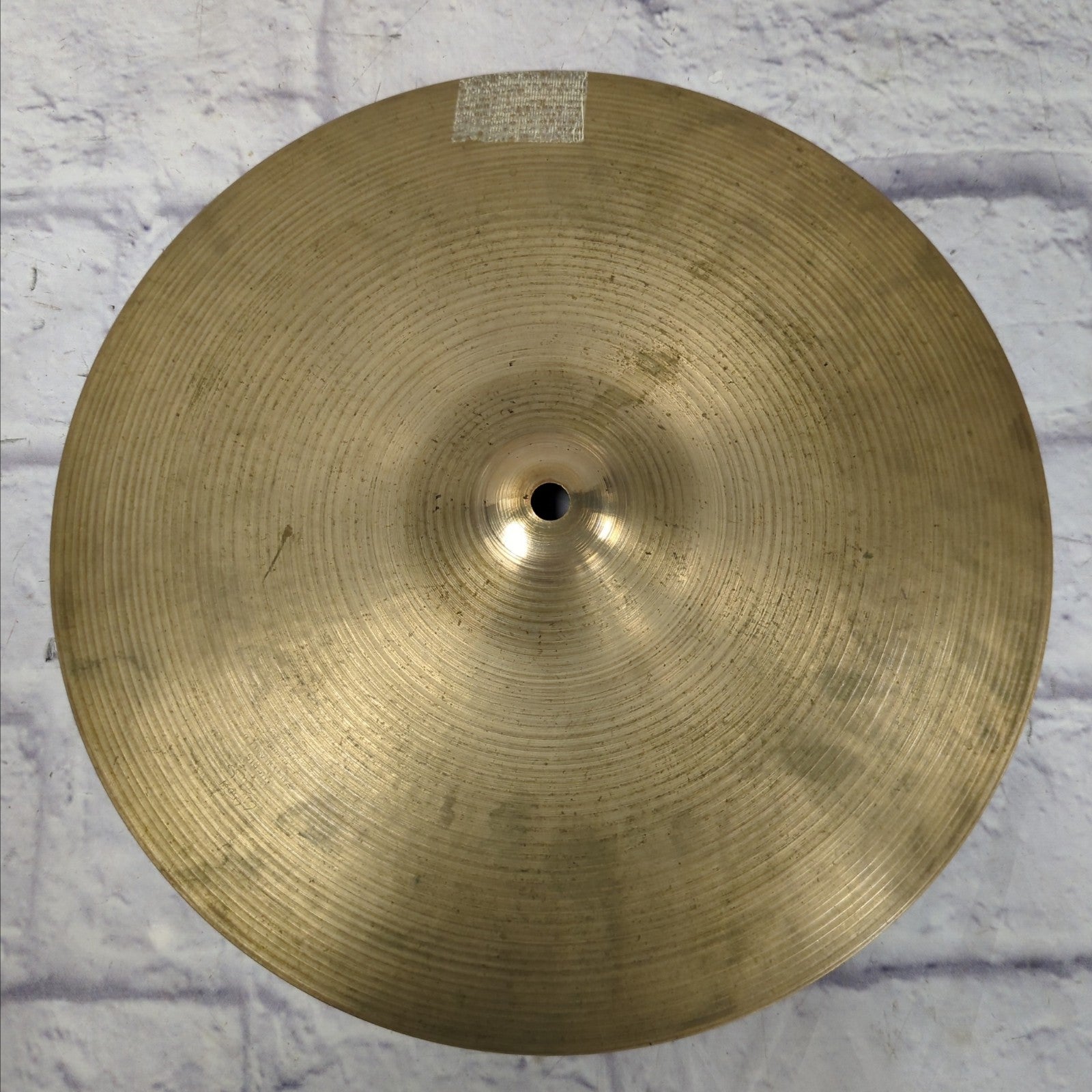 Zildjian Ghost Hollow Logo 14" Hi Hats Cymbals Vintage 1970s 850g Top 950g Bottom