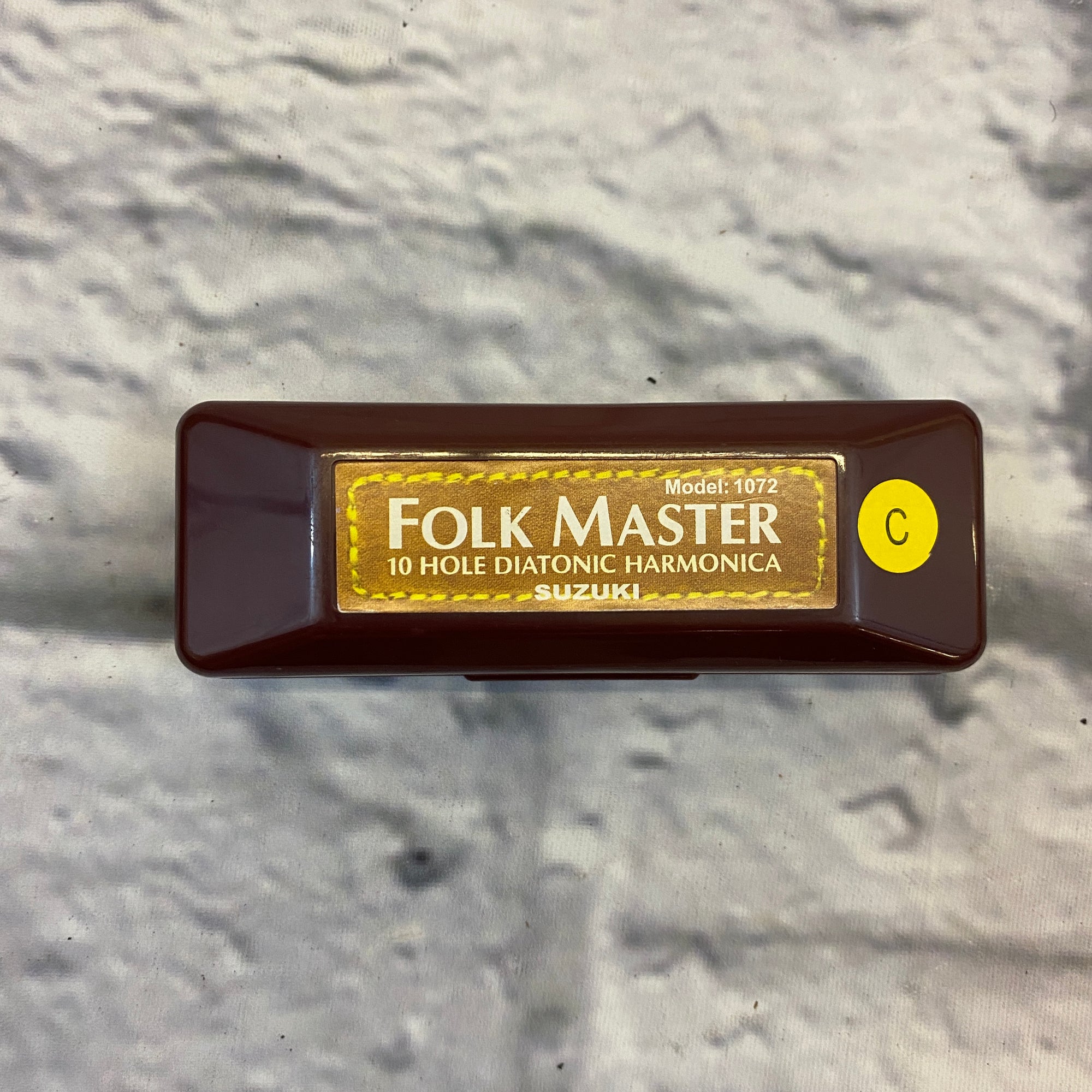 Suzuki Folkmaster 10 Hole Diatonic Harmonica - C
