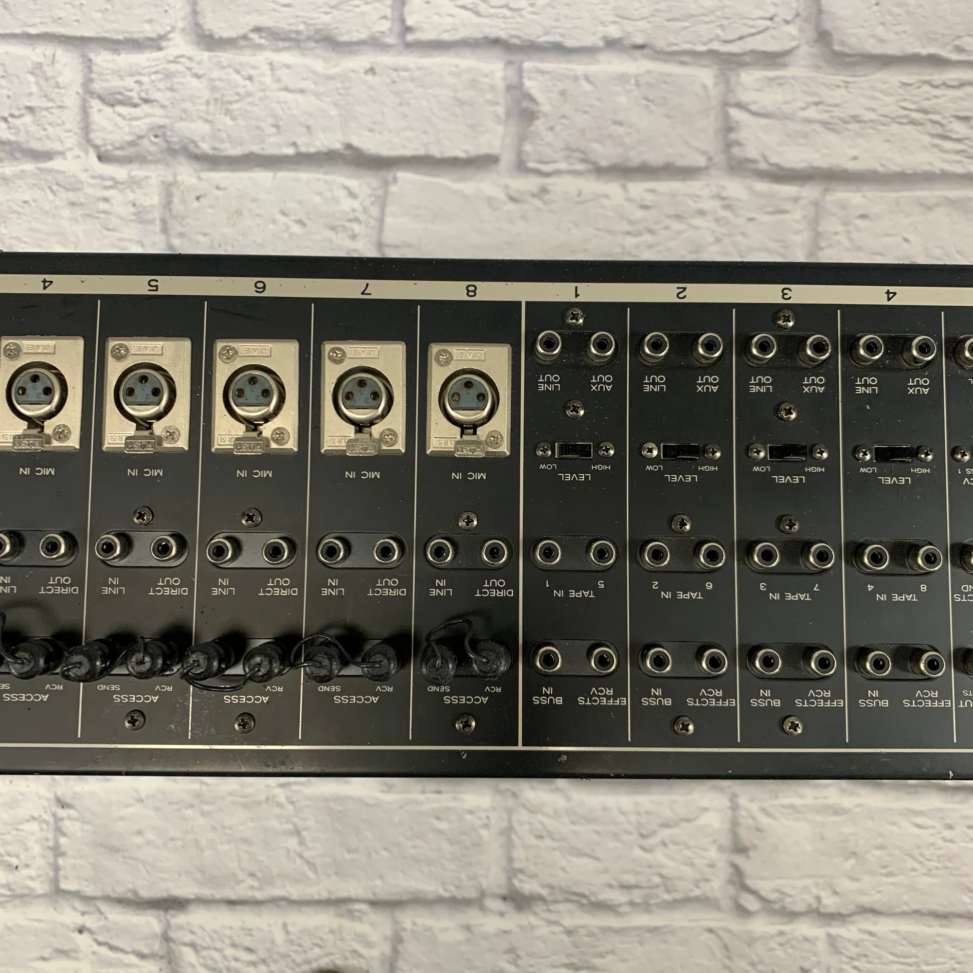 Vintage Tascam TEAC M-35 Mixing Console w/ Road Case