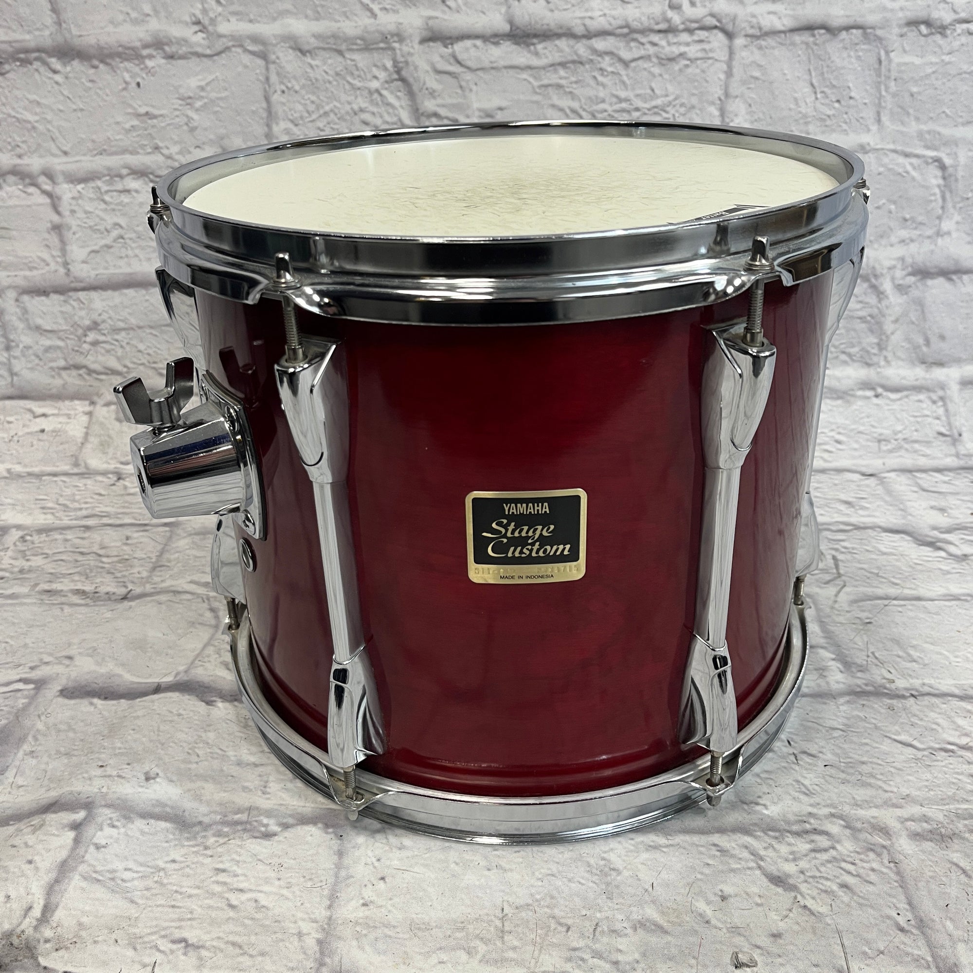 Yamaha Stage Custom 12x9" Rack Tom Cranberry Red
