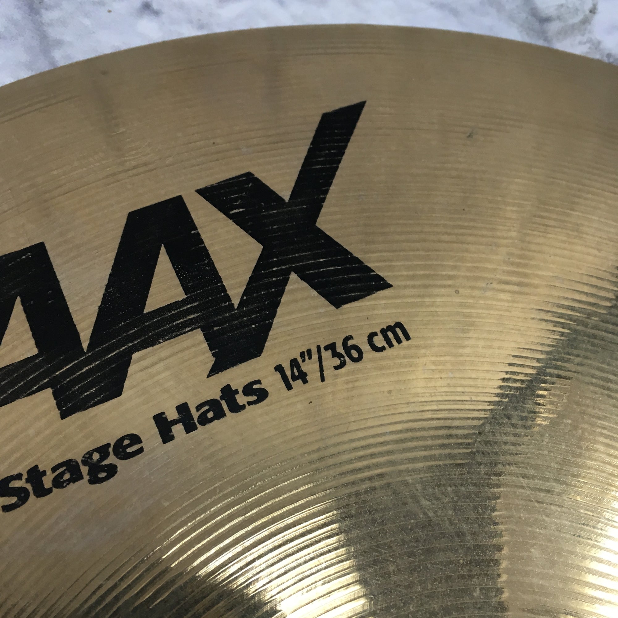 Sabian 14in AAX Stage Hi Hat Cymbal Pair