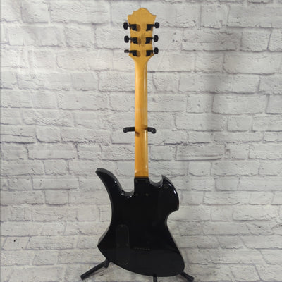 B.C. Rich Body Art Fire Breather Mockingbird Electric Guitar 2003