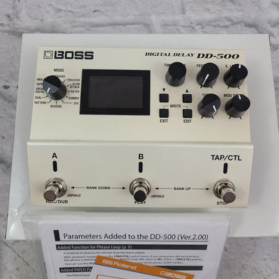 Boss Digital Delay 500 Delay Pedal