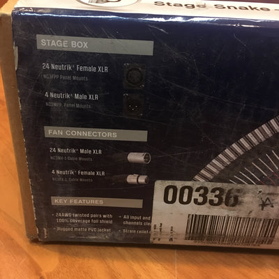 Livewire AB100x24x4 100ft Snake (Brand New)
