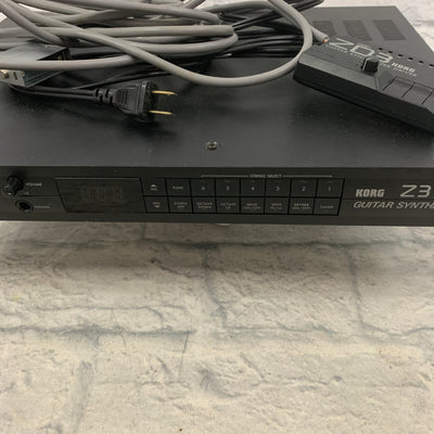 Korg Z3 Guitar Synthesizer 24 Pin Guitar Synth Sound Module  w/ ZD3 Pickup -- New Old Stock!