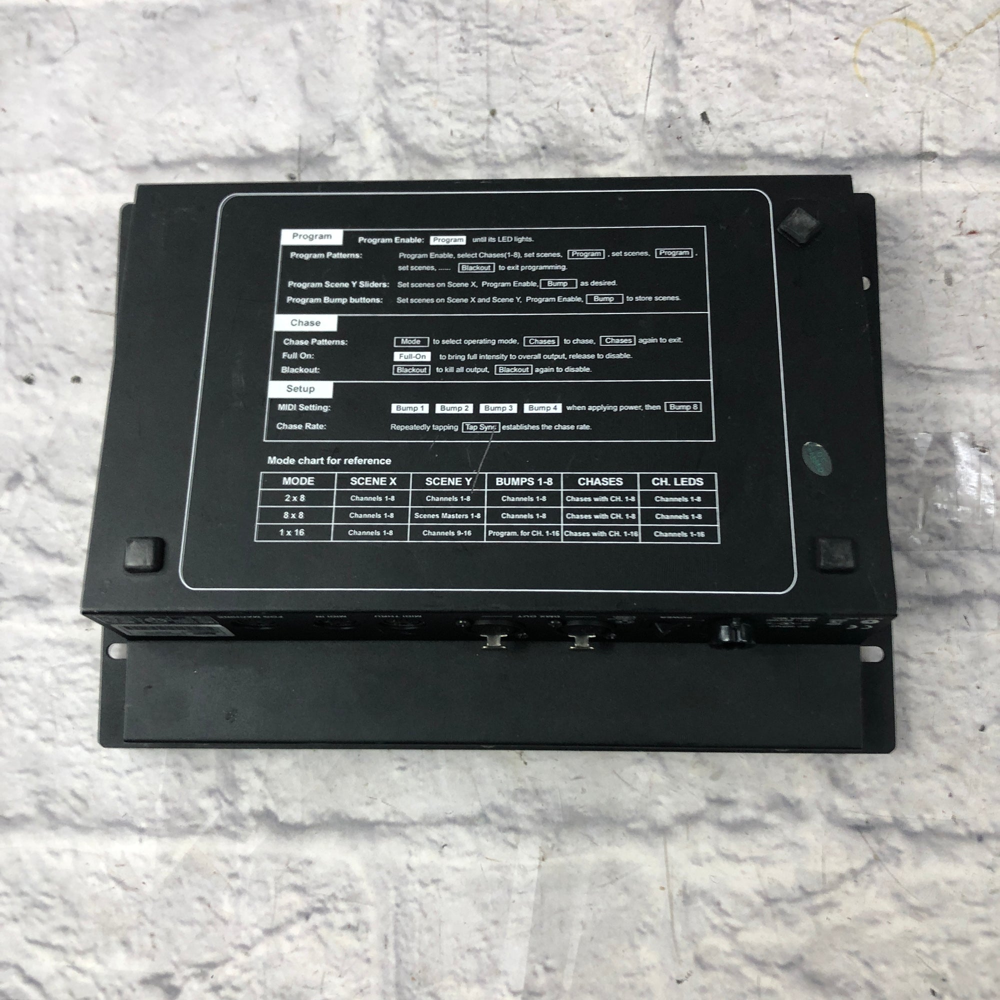 Elation Stage Setter-8 Dimmer Console Lighting Controller