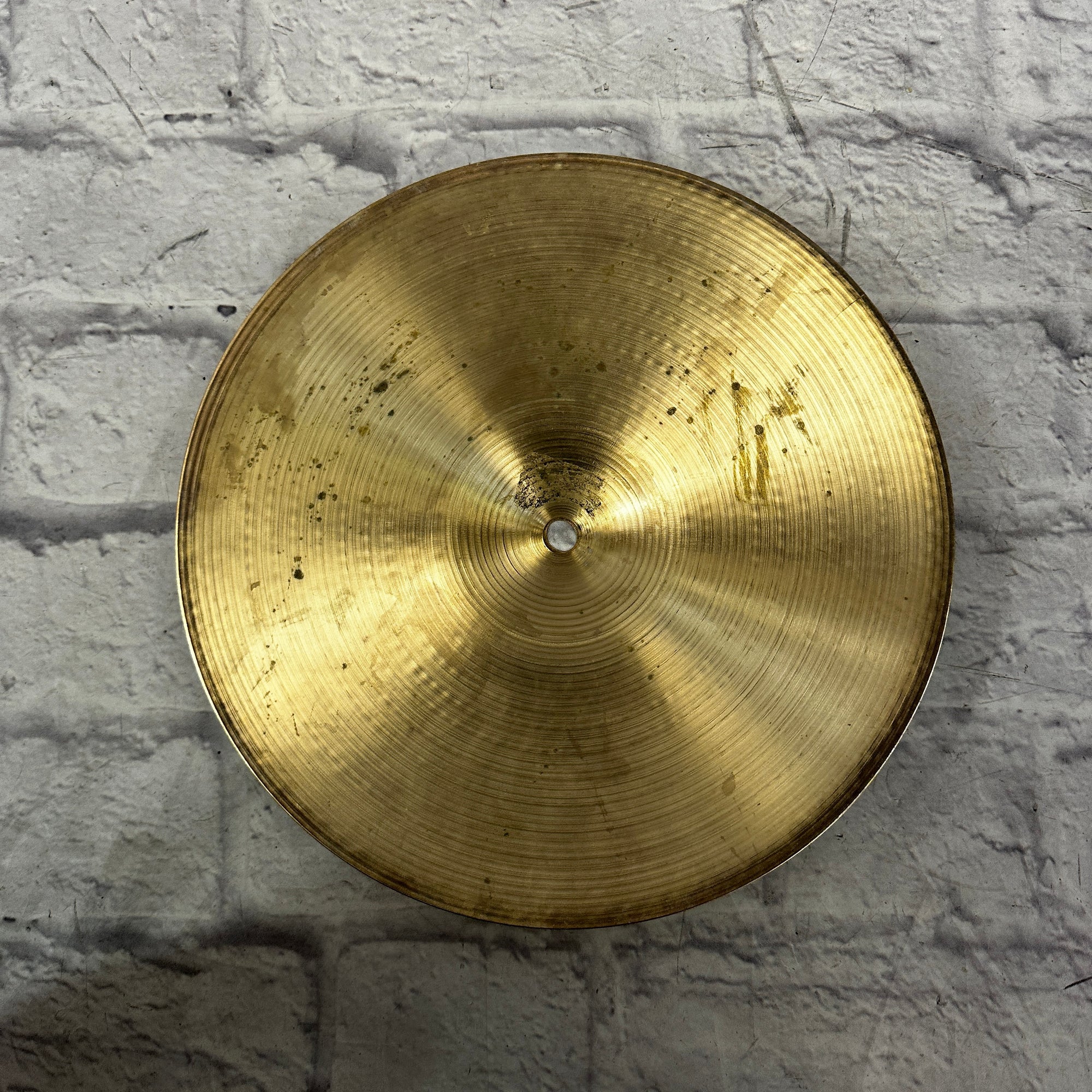Zildjian 13 A Mastersound Hi Hat AS IS CRACKED