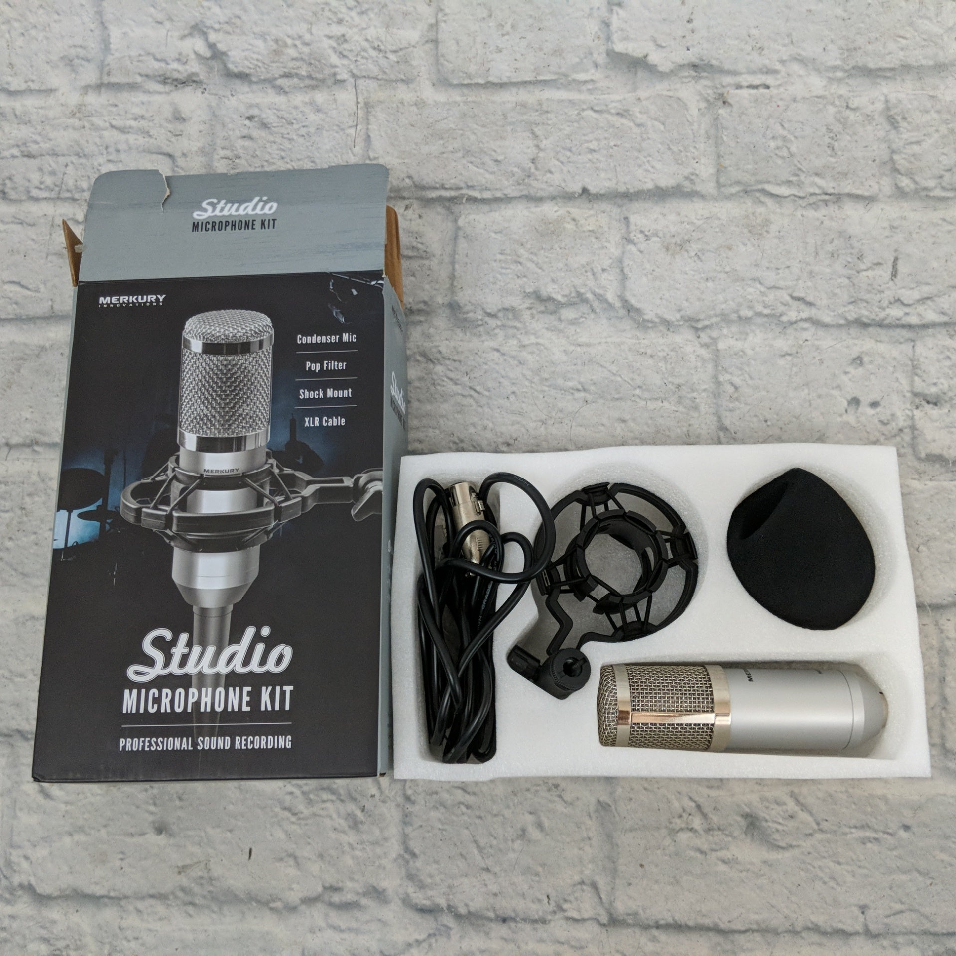 Merkury Innovations Studio Microphone Kit